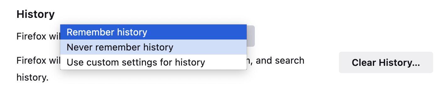How to turn off Firefox's feature that remembers browser history How to turn off Firefox's feature that remembers browser history
